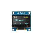 Original 0.96 inch oled IIC Serial Blue White Yellow OLED Display Module 128X64 I2C SSD1306 12864 LCD Screen Board For Arduino