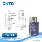 CNTD All new upgrade CWLCL Vertical Limit Switch 10A 380VAC IP66 DPDT Za Double-Break Adjustable Rod Lever Industrial