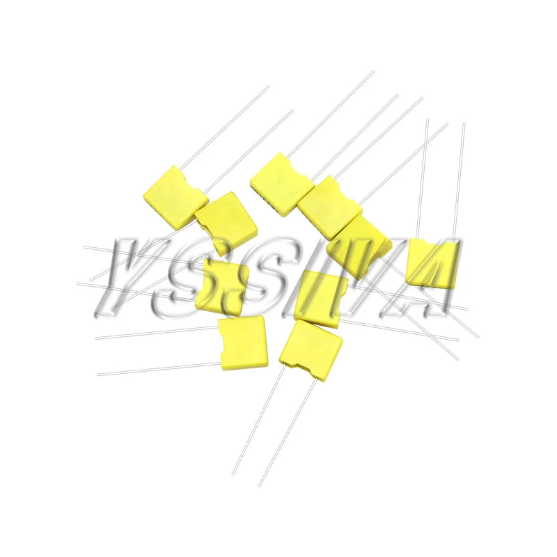 240Pcs Correction Capacitor Assorted Kit 24Values x 10Pcs 100V 102J-105J Polypropylene Safety Plastic Film Capacitors Set