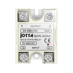 JOTTA SSR -10AA  25AA 40AA  AC Control AC SSR White Shell Single Phase Solid State Relay With Plastic Cover