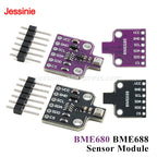 BME680 BME688 Temperature and Humidity Pressure High Altitude Sensor Module Digital 4 in 1 MEMS Sensor with Gas High Accuracy