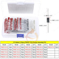 DIP SMD Zener Diode TVS Diodes Fast Switching Schottky Diode Assorted Kit DIY Mix Electronic set