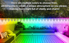 150FT Permanent Outdoor Lights, Outdoor Christmas Lights, Smart RGB App Control with 60 LEDs, LED Eaves Lights IP67 Waterproof, House Roof Outdoor Lighting for Party, Daily, Halloween, Garden