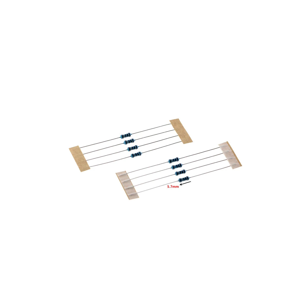 50PCS 1/4W 0.25W resistor resistance Metal film 1R 2R 3R 4.7R 10R  33R 47R 100R 220R  470R 1K 2. 3.3K 4.7K 10K 22K 33K 100K-10M