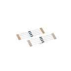 50PCS 1/4W 0.25W resistor resistance Metal film 1R 2R 3R 4.7R 10R  33R 47R 100R 220R  470R 1K 2. 3.3K 4.7K 10K 22K 33K 100K-10M