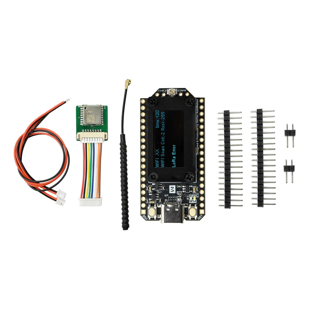 Heltec WiFi LoRa 32 V4 ESP32 S3 Node Solar Charging GNSS 28 dBm Output
