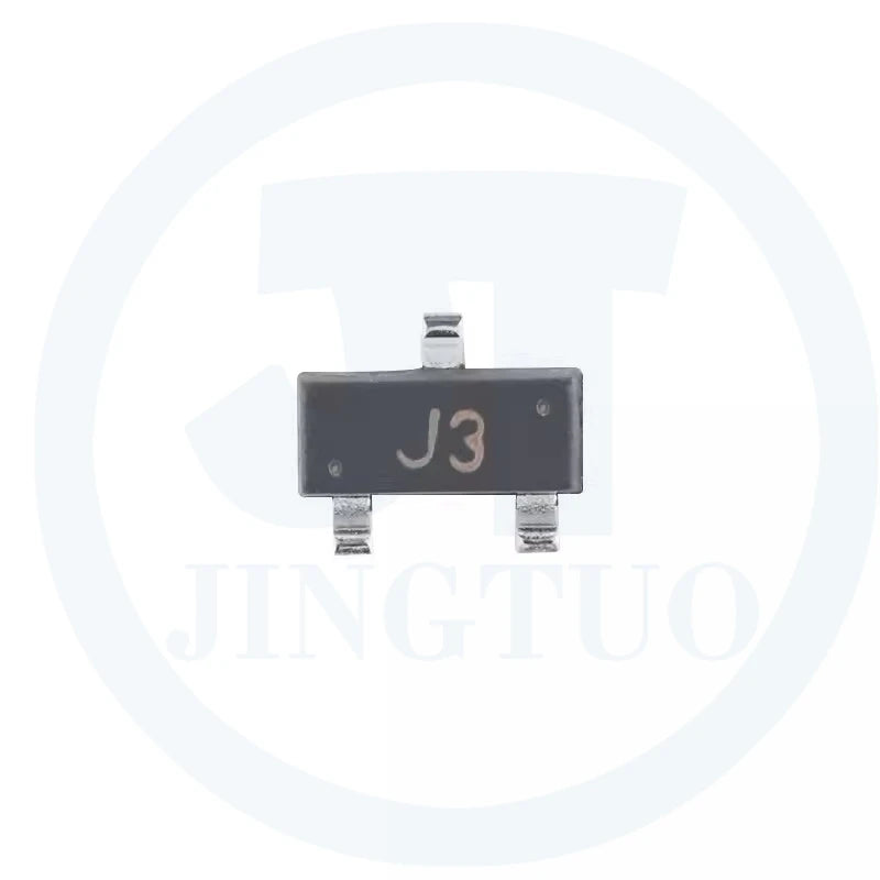 100pcs S9013 J3 0.5A 25V SOT-23 NPN SMD Chip Transistor