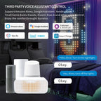 Ws2812B Led Rgbic Strip Light Controller Dc5V-24V WiFi Sp511E Music Ws2811 Sk6812 Sp107E Addressable Sp107E Smart App Controller