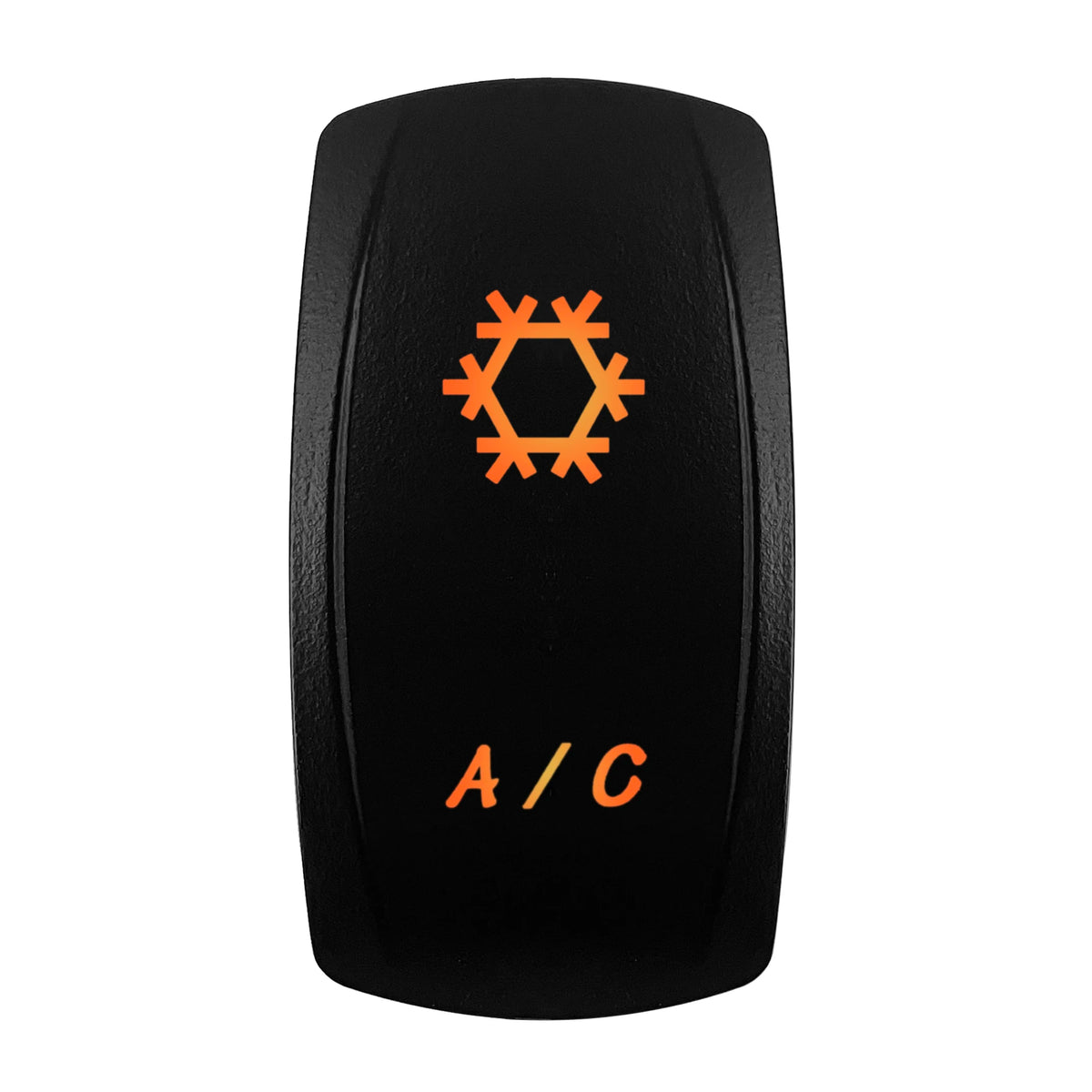 12V-24V Orange Led Rocker Switch Waterproof 20A Amber Light SPST DPDT Toggle Key for Car Boat ATV Camper Motorhome Auto Machine