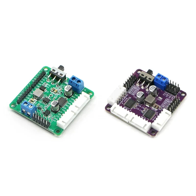 TB6612FNG Dual Channel Motor Driver Module with Voltage Regulator, 4-Way Better than L298N Original Chip for Smart Car C12H