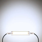 R7S LED Glass Tube 78MM 15W 20W COB Bulb 118MM 30W 40W R7S Corn Lamp J78 J118 AC220V 110V Replace Halogen Light 50W Lampadas