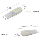10pcs G9 Led Bulb 110V 220V 3W 5W SMD2835 White Warm Bombillas For Home Light Bulbs Crystal Chandelier Replace 30W Halogen Lamp