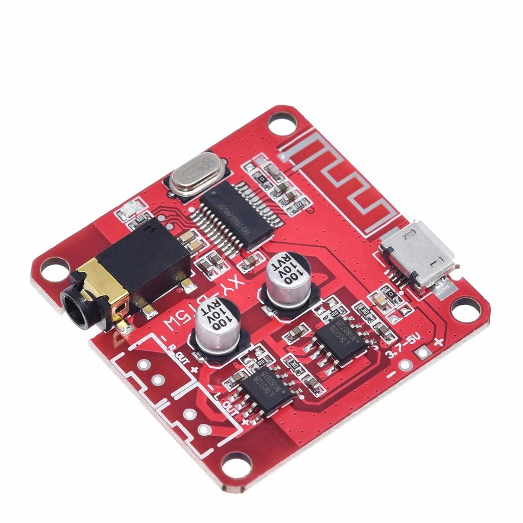 DC 3.7~5V Bluetooth 5.0 Audio Receiver 5w+5w Stereo Power Amplifier Board