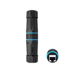 YXY RJ45 Docking Connector Ethernet Network Straight-through Waterproof IP67 Header Outdoor Broadband Network Cable Extender