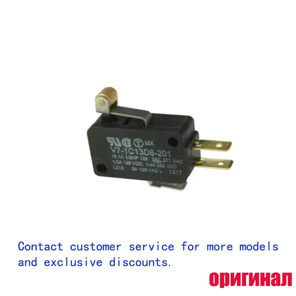 Honeywell V7‑1C13D8‑201 SPDT Micro Switch 15A 277VAC Roller Lever Limit Switch