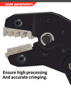 Ratcheting Crimping Plier for PH2.0/XH2.54/2.54/2.8/3.0/3.96/4.8/KF2510/JST Terminal Dupont Connectors Crimper Tool SN-2549