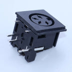 Yanxi 4 5 6 7 8 Pin Female Socket Connector Terminal Socket DIN Interface Keyboard Mouse Plug  PCB Panel Mount Power Jack