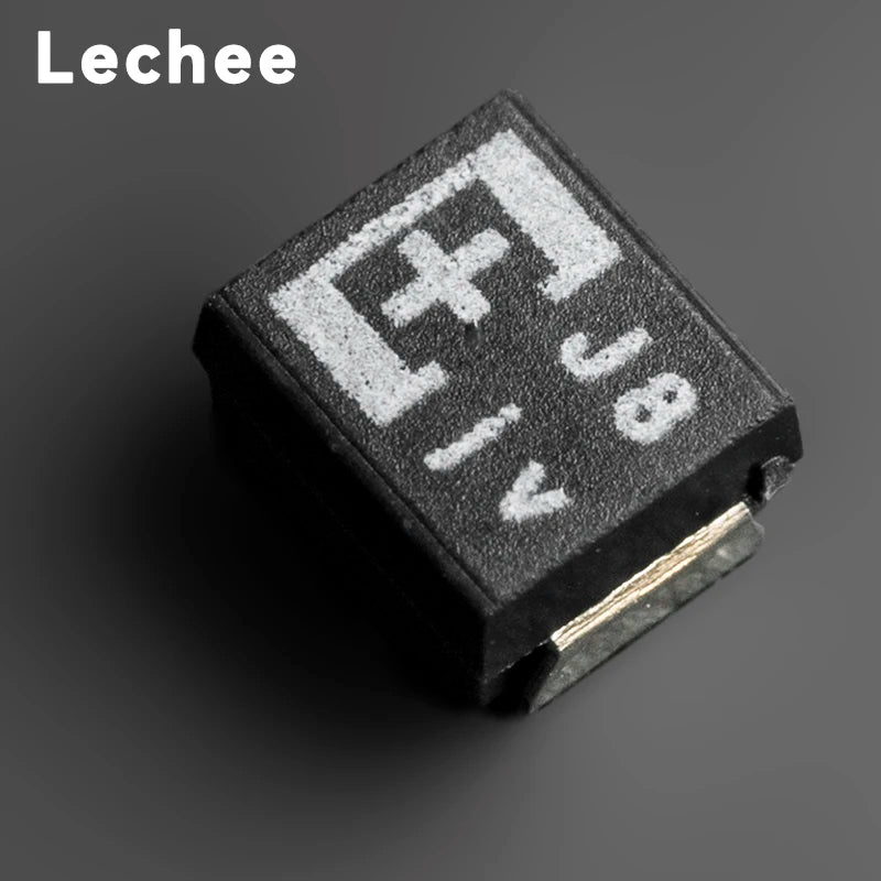 10pcs/lot 2R5TPE220MIB 2R5TPE220MAZB 4TPE220MAZB 6TPE220MAZB 220uF 2.5V 4V 6.3V SMD Polymer Tantalum Capacitors New Original