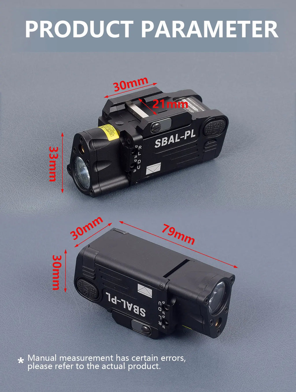 SBAL-PL DBAL-PL CQBL-1 Laser IR/Red/Green Dot Laser Indicator Momentary Constant Quick Open Scout Light Connect Mount For 20MM