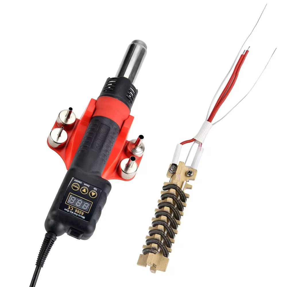 JCD Micro Hot Air Gun 8208 750W Soldering Welding Rework Station LCD Digital Display All-in-one Heat Gun BGA IC Solder Tools