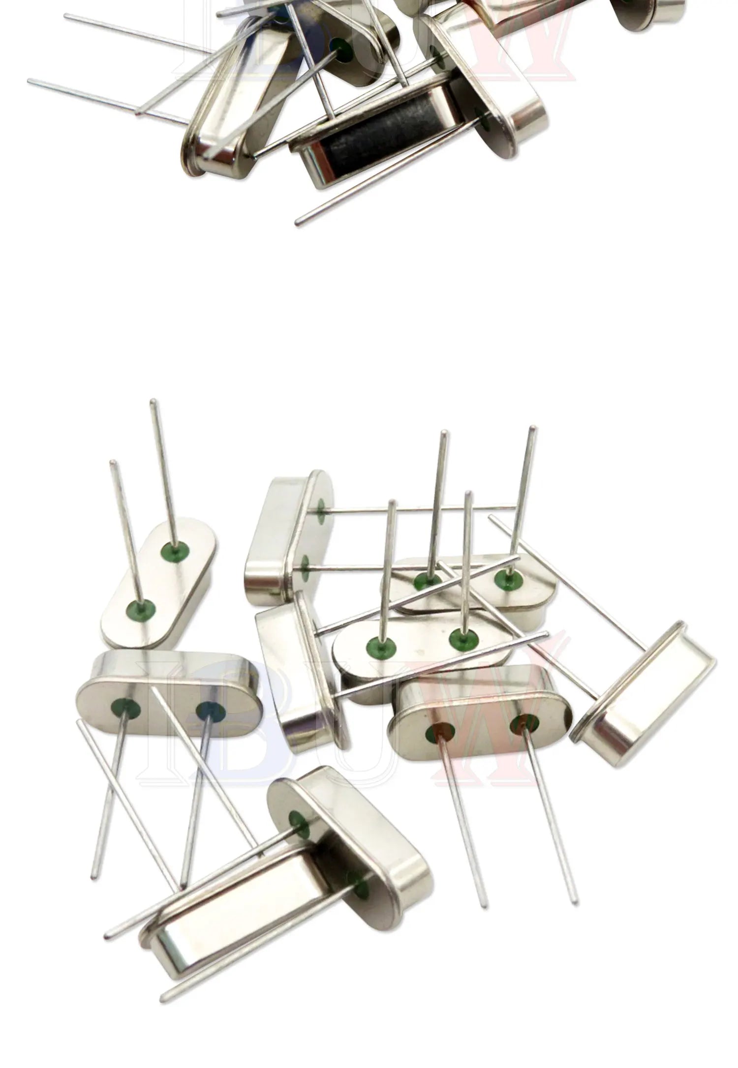 10PCS 4Mhz 6Mhz 8Mhz 12Mhz 16Mhz 20Mhz 24Mhz  32.768K 32.768K Quartz Crystal Resonator Passive Oscillator HC49S 8.000MHZ
