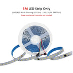 24V WS2811 Running Water Flowing Led Strip Light 2835 10M 15M 20M Horse Race Tape Lamp with SP636E BanlanX App 2.4G Controller