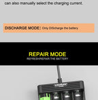 NEW LiitoKala Lii-600 Battery Charger For Li-ion 3.7V NiMH 1.2V battery Suitable 18650 26650 21700 26700 16340 14500 AA AAA