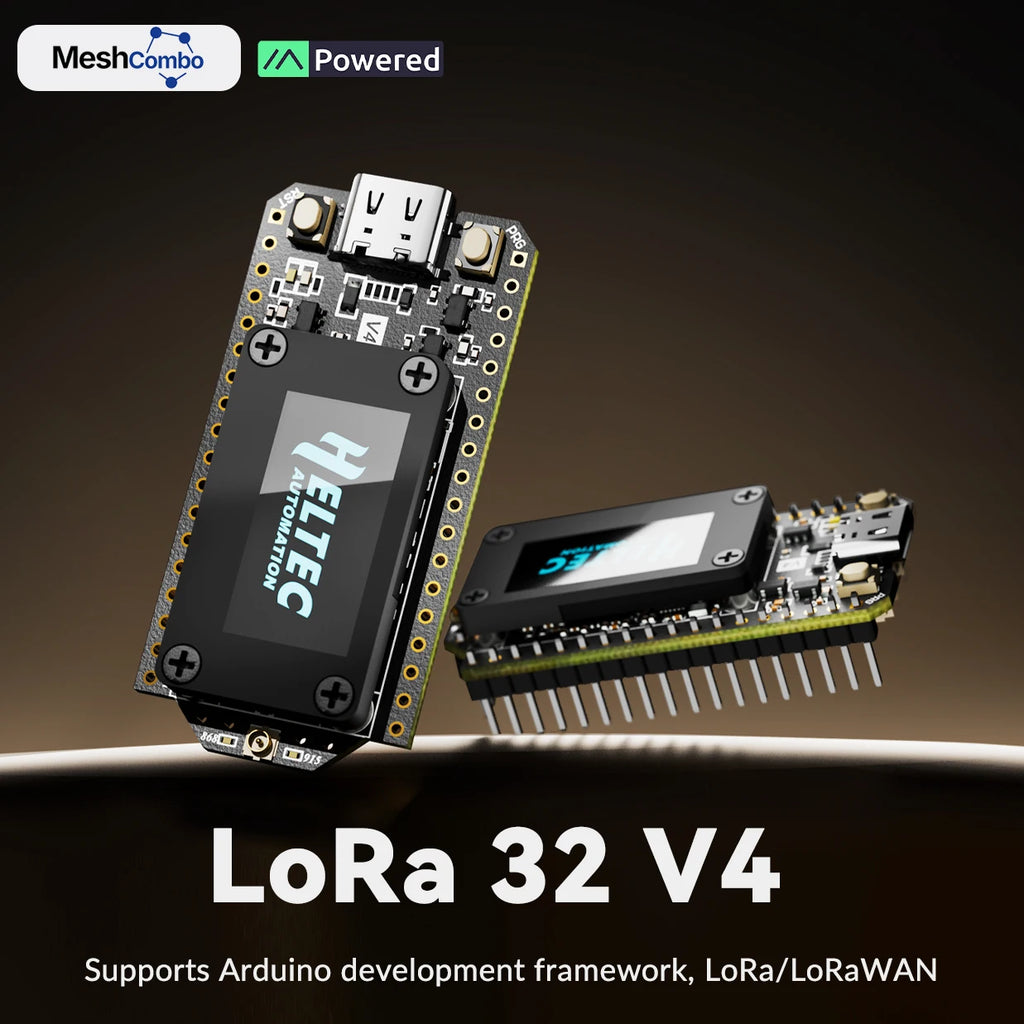 Heltec V4 ESP32 LoRa 32 Development Board Meshtastic Kit ESP32-S3 SX1262 27dBm OLED Display for Meshtastic WiFi IoT Arduino