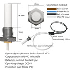 High-temperature resistant capacitive contact type liquid level oil level sensor for liquid, water level, glue, oil tank sensing