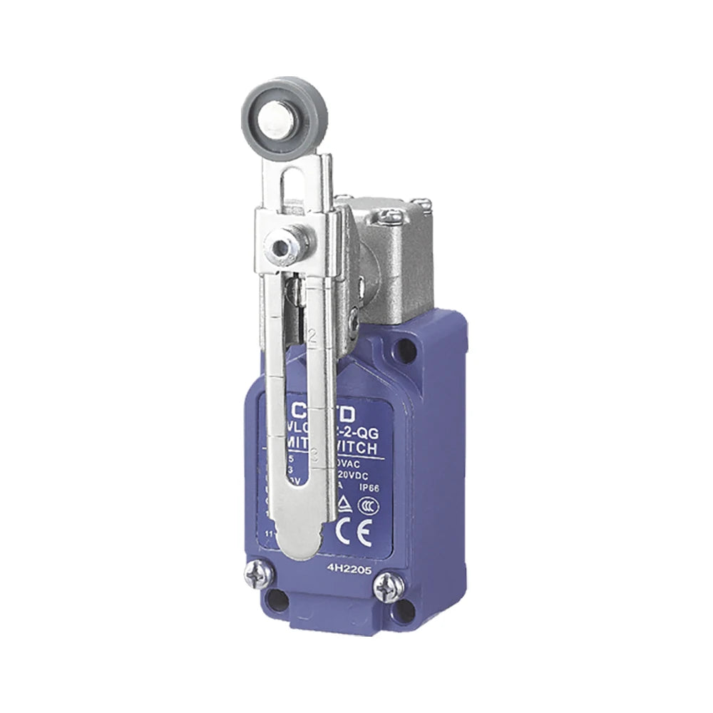 CNTD CWLCA12-2-QG Vertical Limit Switch 10A 380VAC IP66 DPDT Za Double-Break Adj Plastic Roller Industrial