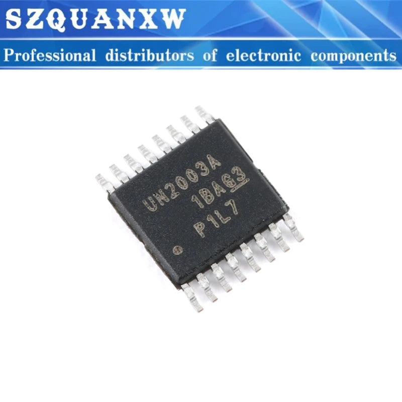 10PCS ULN2003APWR ULN2003APW ULN2003A ULN2003 UN2003A TSSOP-16 SMD Darlington Transistor Arrays IC