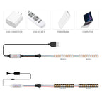 WS2811 WS2812B WS2813 WS2815 LED Pixels Strip Light Controller 3/4PIN USB/DC RF 14/17/21Keys LED Tape Remote Controller DC5-24V