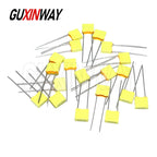 20pcs Correction capacitor 100V 1NF 1.5NF 3.3NF 10NF 12NF 15NF 330NF 470NF 680NF 1UF Polypropylene Safety Plastic Film