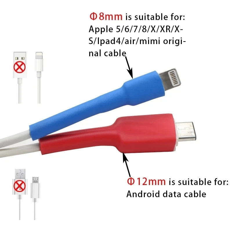 3:1/4:1 Ratio With Glue Dual Wall Heat Shrink Tube 1.6mm - 52mm Adhesive Lined Polyolefin ﻿Wrap Cable Protect Sleeving Black/Red