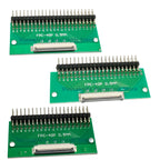 1PCS FFC/FPC Conversion Board 0.5mm Pitch Connector 2.54MM Double Row Bending Pins 4/10/12/14/15/16/18/22/24/26/30/34/40/50/60P
