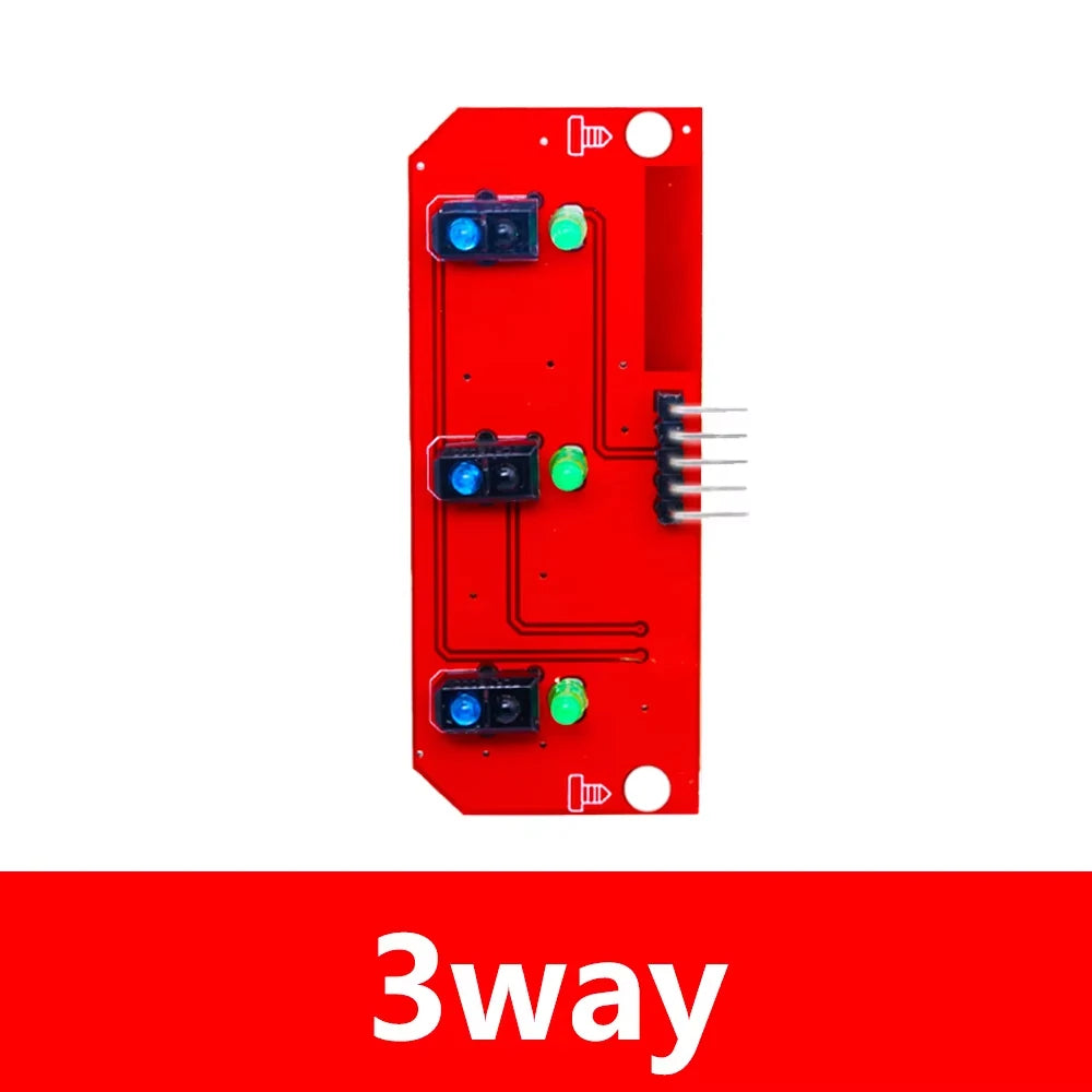 TCRT5000 3/5 Channel IR Line Follower Tracking Sensor Module for Arduino Smart Car Robotics