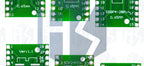 10PCS PCB Board Kit SMD Turn To DIP Adapter Converter Plate SOP MSOP SSOP TSSOP SOT23 8 10 14 16 20 28 SMT To DIP
