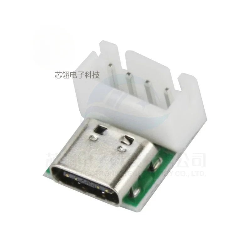5pcs TYPE C USB 3.1 Type C Connector 16 Pin Test PCB Board Plate Adapter Socket For Data Line Wire Cable Transfer