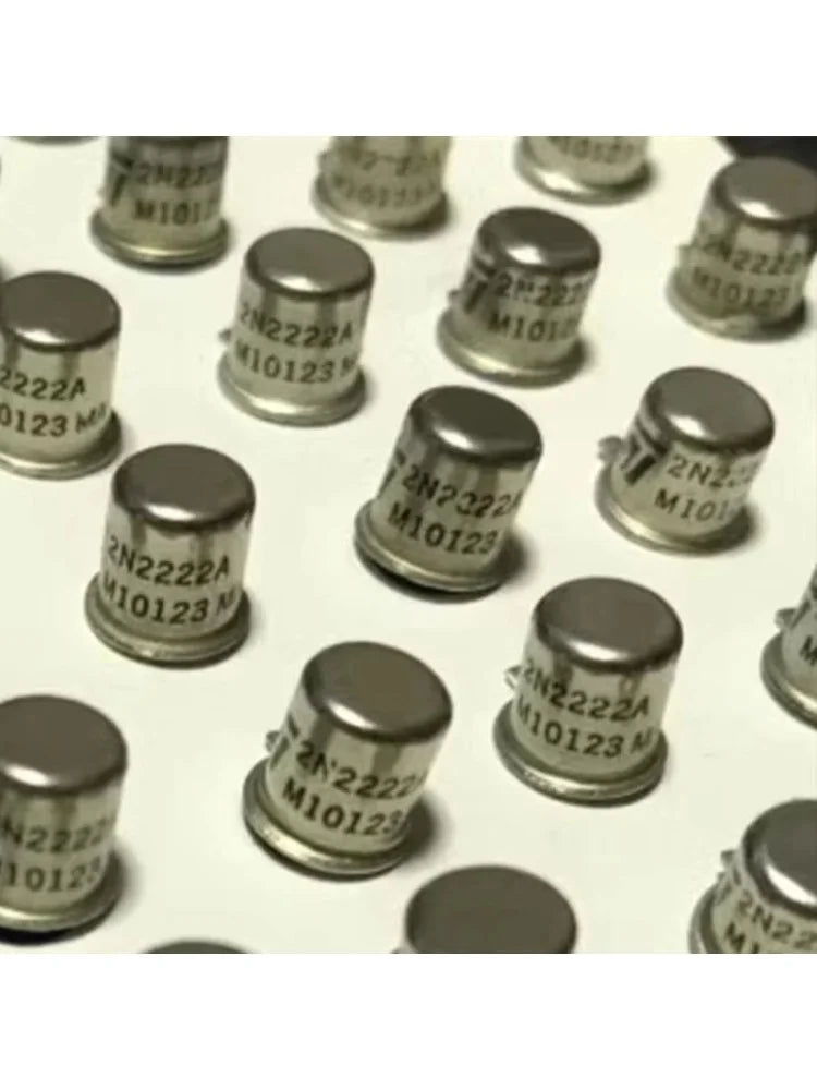 5pcs/20pcs/100pcs 2N2222 2N2222A TO-18 NPN 40V 0.8A Triode Transistor Brand New High Quality Metal encapsulation case