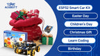 ACEBOTT Robot Toy Starter Kit for Arduino Project with ESP32 and Code Learning Develop Skill Full Version Smart Car Kit