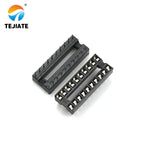 10PCS IC Sockets DIP6 DIP8 DIP14 DIP16 DIP18 DIP20 DIP24 DIP32 DIP28 DIP40 pins Connector DIP Socket 6 8 14 16 18 20 24 28 40Pin