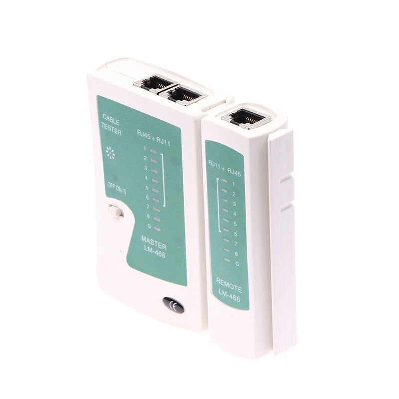RJ45 RJ11 Network Cable Tester Cat5 Cat6 UTP LAN Cable Tester Tool Networking Wire Telephone Cable Line Detector Tracker Tool