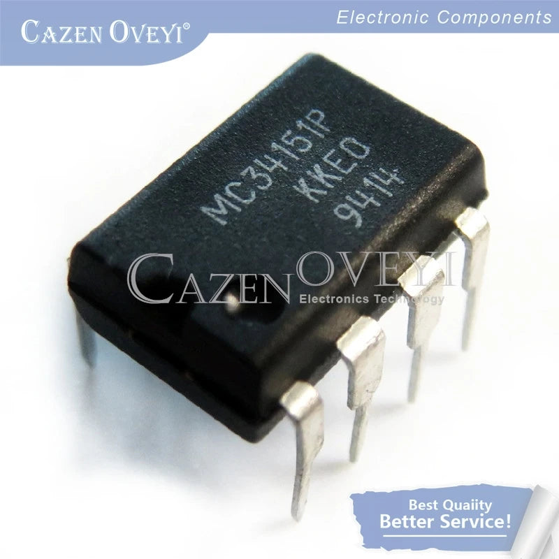 5pcs/lot MC34151P MC34151 MC33152PG MC33152P MC33152 MC3340P MC3340 LM380N-8 LM380 DIP-8