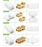 High Power 60A/80A/100A 400V/1000V 1.0-16mm2 No disconnection Wire Connector Cable Splicing Wiring Terminal Block Junction Box