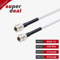 RF Connector N to N RG58 Cable N Male to N Male Female RF Coax RG-58 Pigtail 3G 4G 5G LTE Antenna Extension Jumper