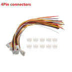 10Sets 2/3/4/5/6/7/8/9/10 Pin Pitch Male Female Plug Socket JST XH2.54 XH 2.54mm 15cm Wire Length 24AWG Wire Cable Connector