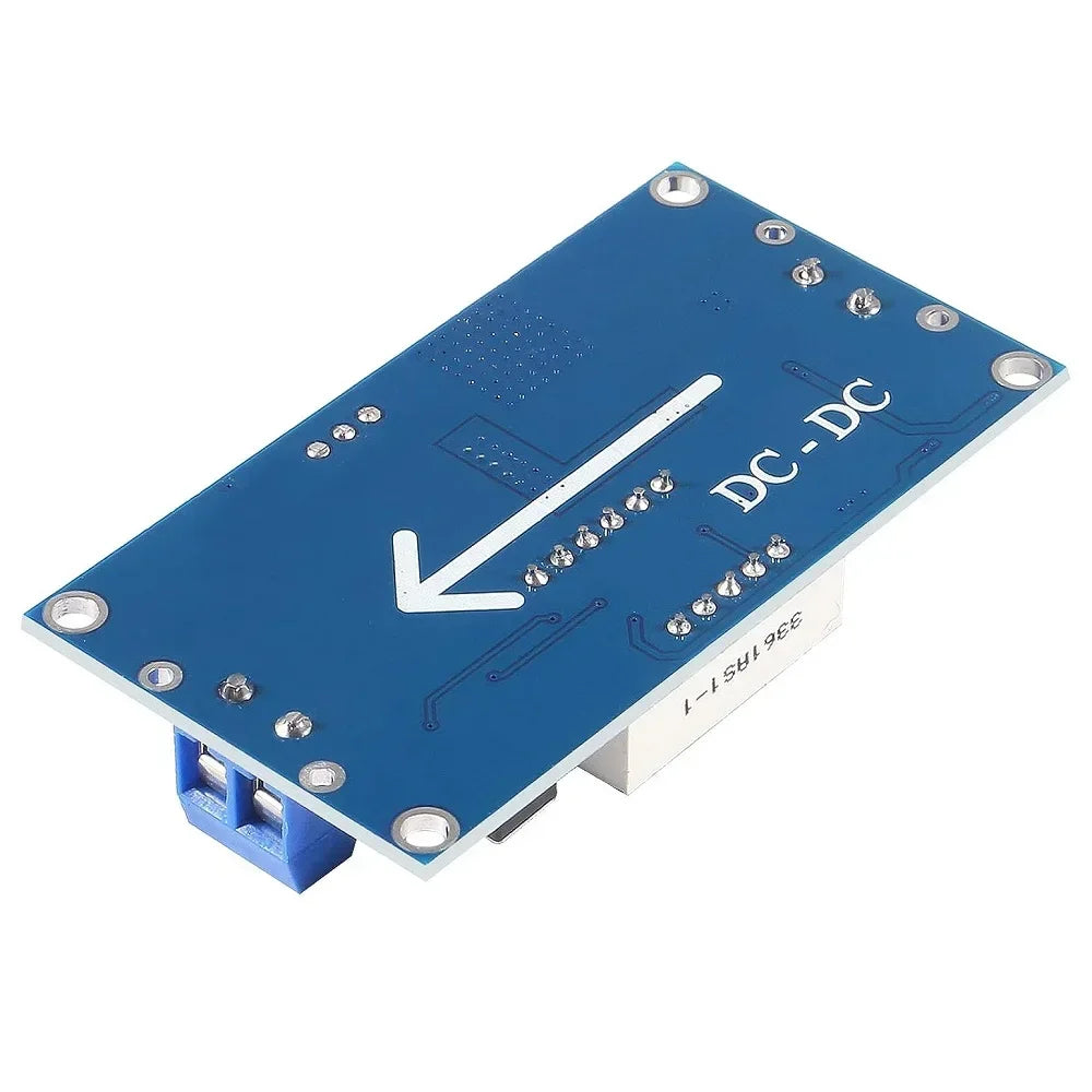LM2596S DC DC Buck Converter Wide Voltage 3-40V To 1 5-35V Adjustable Module With LED Voltmeter Display For Car DIY Electronics