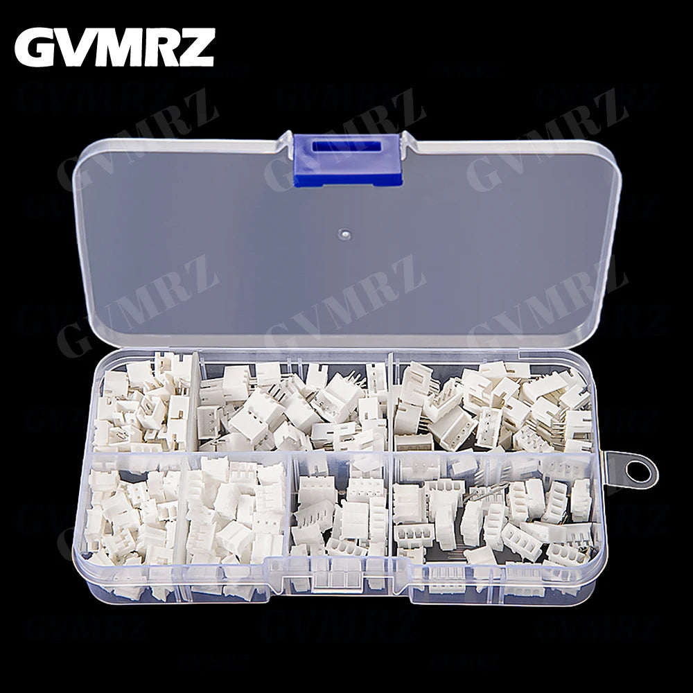 180PCS PH2.0 JST Male Female Plug Socket PH 2.0mm Connector kit Straight Pin 2P 3P 4P Pitch 2.0mm