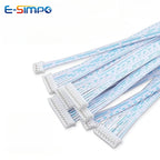 10PCS JST XH2.54 PH2.0 10/20/30/40/50cm Single/Double Head 7/8/9/10/12 Pin Crimp Electronic Flat Plug Wire Cable Connector 26AWG