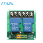 1 2 4 8 Channel Relay Module 30A With Optocoupler Isolation 5V 12V 24V Supports High And Low Triger Trigger